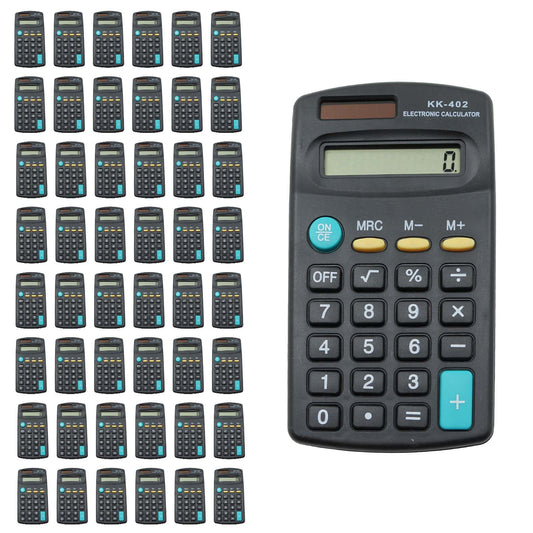 Buy 48 Pocket Calculators - Bulk School Supplies Wholesale Case of 48 Calculators