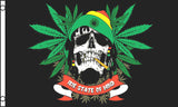 Wholesale STATE OF MIND MARIJUANA 3 X 5 FLAG ( sold by the piece )