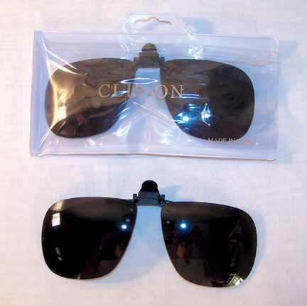 Wholesale CLIP ON DARK LENSE SUNGLASSES (Sold by the piece)