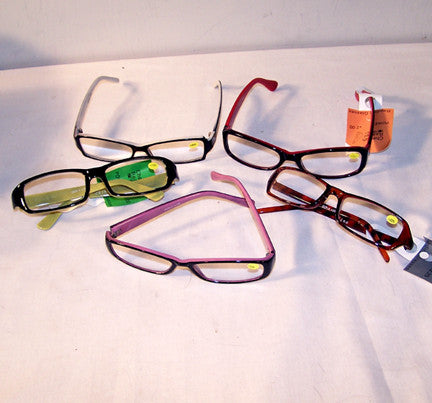 Wholesale HIGH FASHION PLASTIC FRAME READING GLASSES (Sold by the dozen)