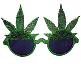 Wholesale POT LEAF PARTY GLASSES (Sold by the piece or dozen ) *- CLOSEOUT NOW $ 1.50 EA