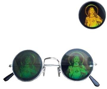 Wholesale JESUS 3D HOLOGRAM SUNGLASSES (Sold by the piece or dozen)