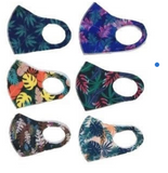 Wholesale TROPICAL / MARIJUANA LEAF face Mask with Filter Sleeve. Washable & reusable!