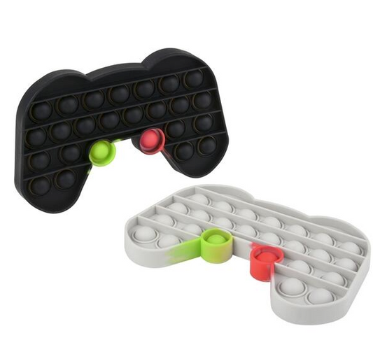Buy 6.5" VIDEO GAME CONTROLLER BUBBLE POPPERS SILICONE STRESS RELIEVER TOY Bulk Price