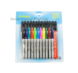 Bulk Buy 24 PC Permanent Markers Wholesale