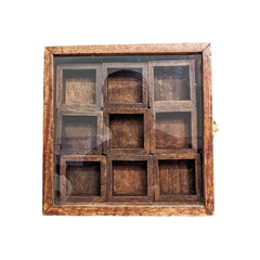 Organize Your Kitchen with Our Handcrafted Wooden Spice Box Container