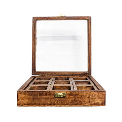 Organize Your Kitchen with Our Handcrafted Wooden Spice Box Container