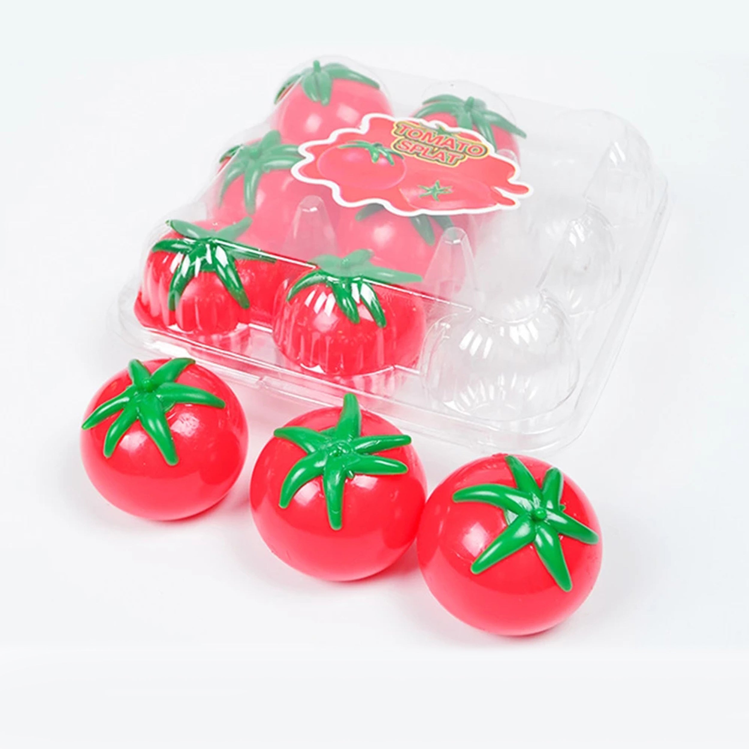 Squeeze Tomato Ball Fidget Toy - Fun and Stress-Relieving