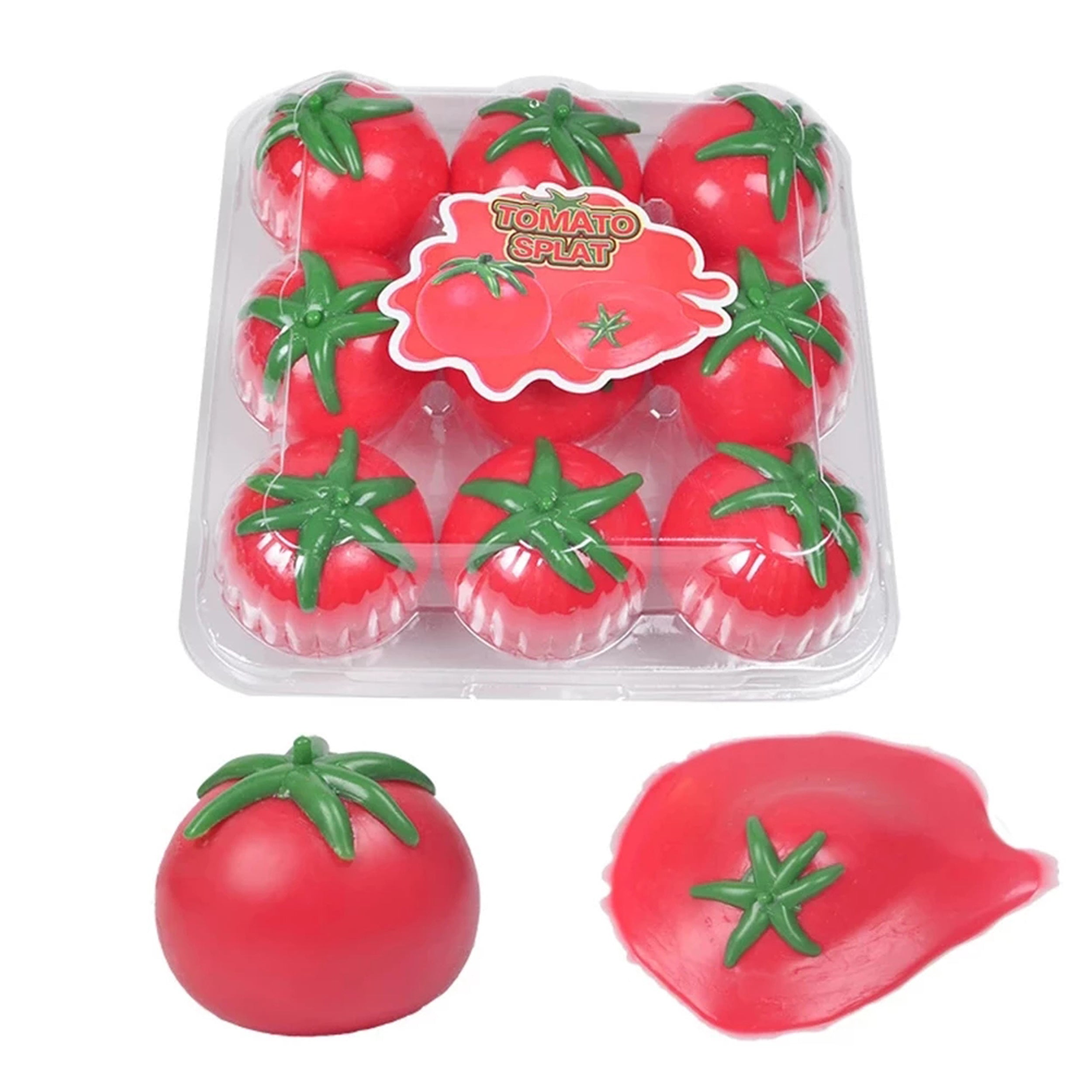 Squeeze Tomato Ball Fidget Toy - Fun and Stress-Relieving