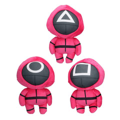 Three Red Korean Game Plush Toy