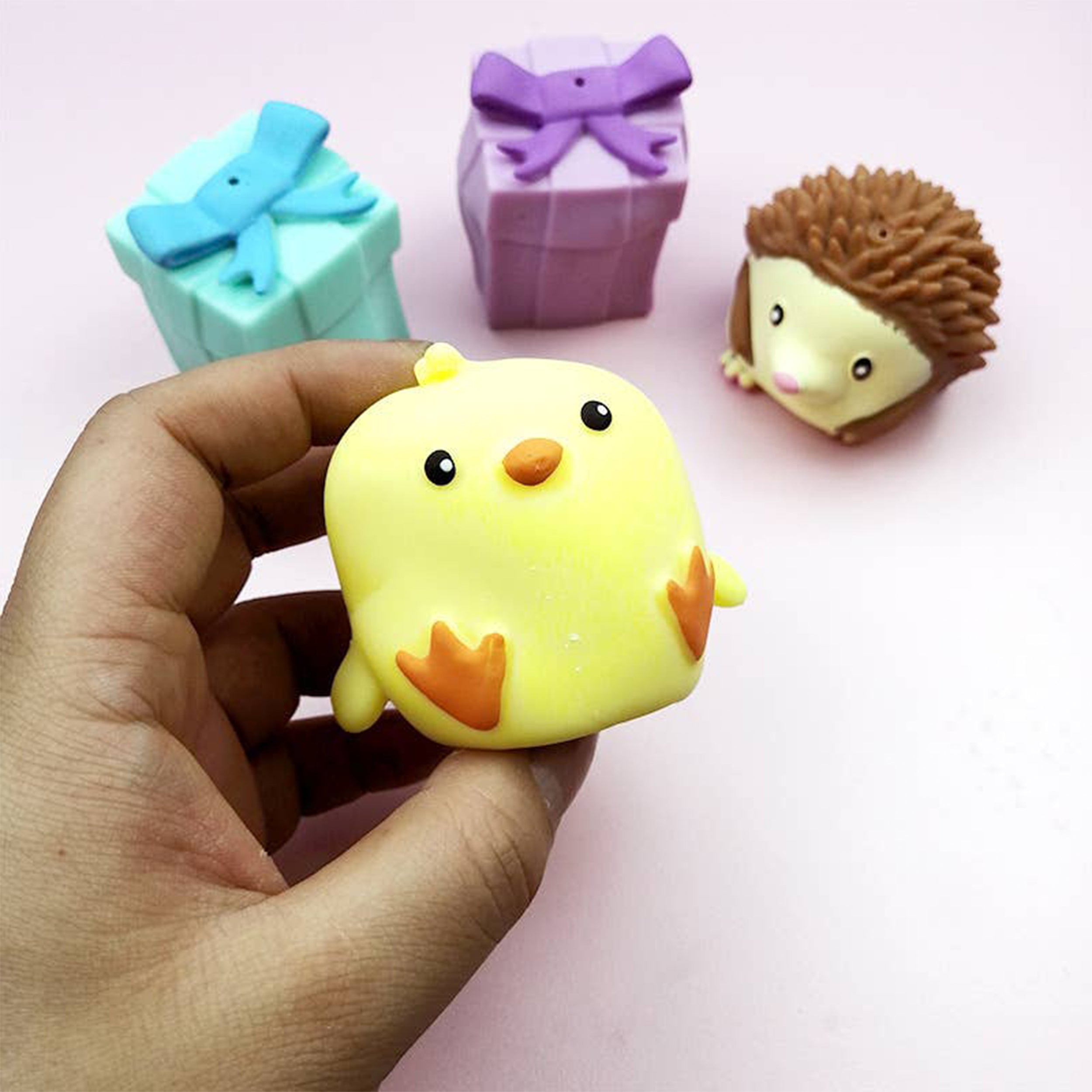 Squeeze Fidget Toy Animal Flip Gift Box