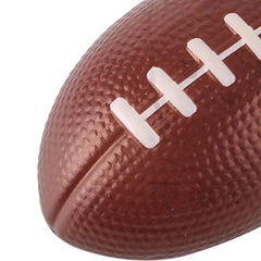 Rugby Shaped Squishy Foam Ball Toy - Perfect for Indoor and Outdoor Playtime