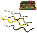 24 Inch Rubber Snakes For Kids In Bulk - Assorted