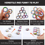 Tie Dye Color Magnetic Ring Fidget Toy