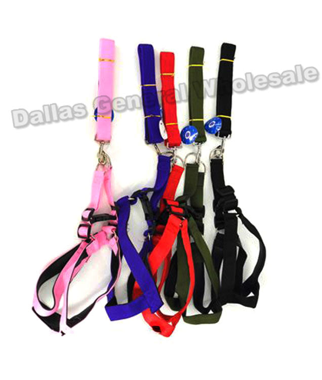 Bulk Buy Large Dog Harness w/ Leash Set Wholesale