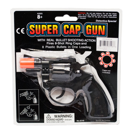 Toy Detective Cap Guns ( Moq 12Pcs)