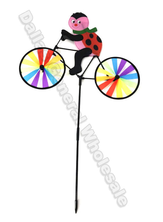 Bulk Buy Ladybug with Bikes Windmills Wholesale
