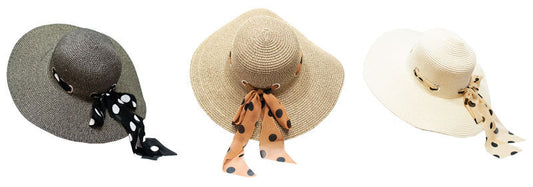 Beach Floppy Straw Hats Wholesale MOQ 6