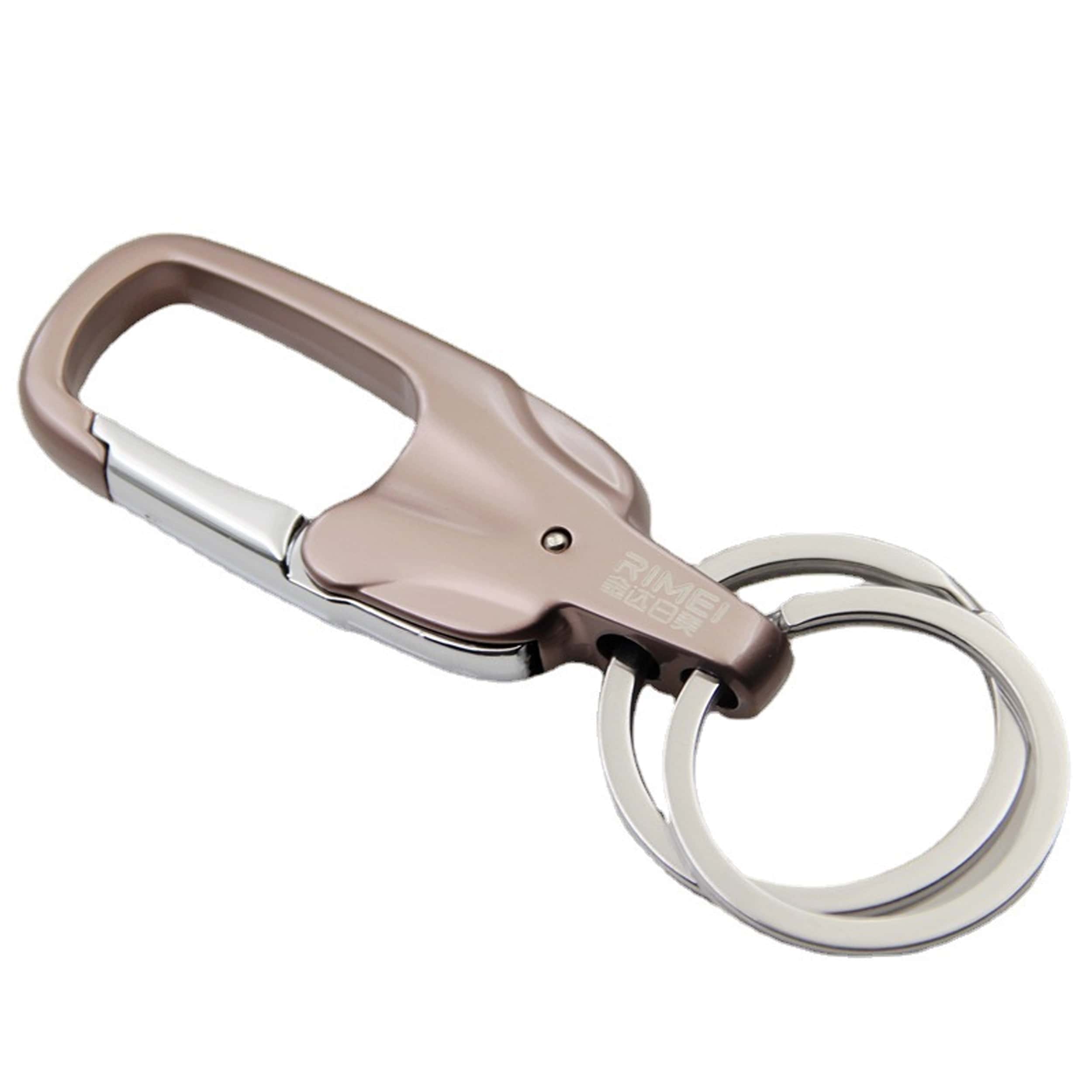 Elevate Your Keychain Game with Our Wholesale Rose Gold Metal Keychains - Assorted Designs