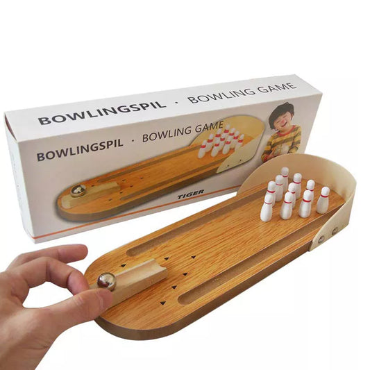 Wooden Mini Bowling Game Ball