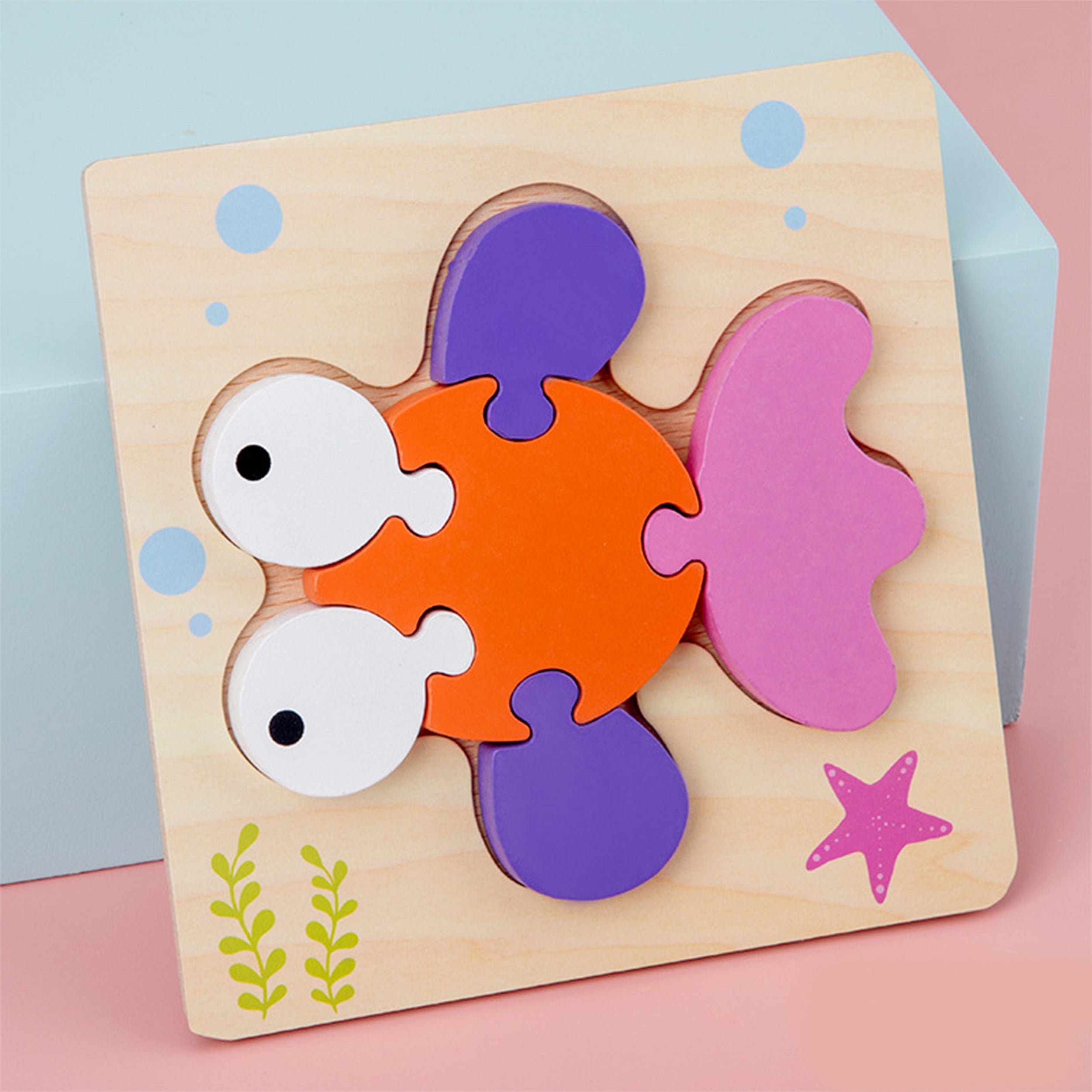 Wooden Jigsaw Puzzle for Kids - Assorted