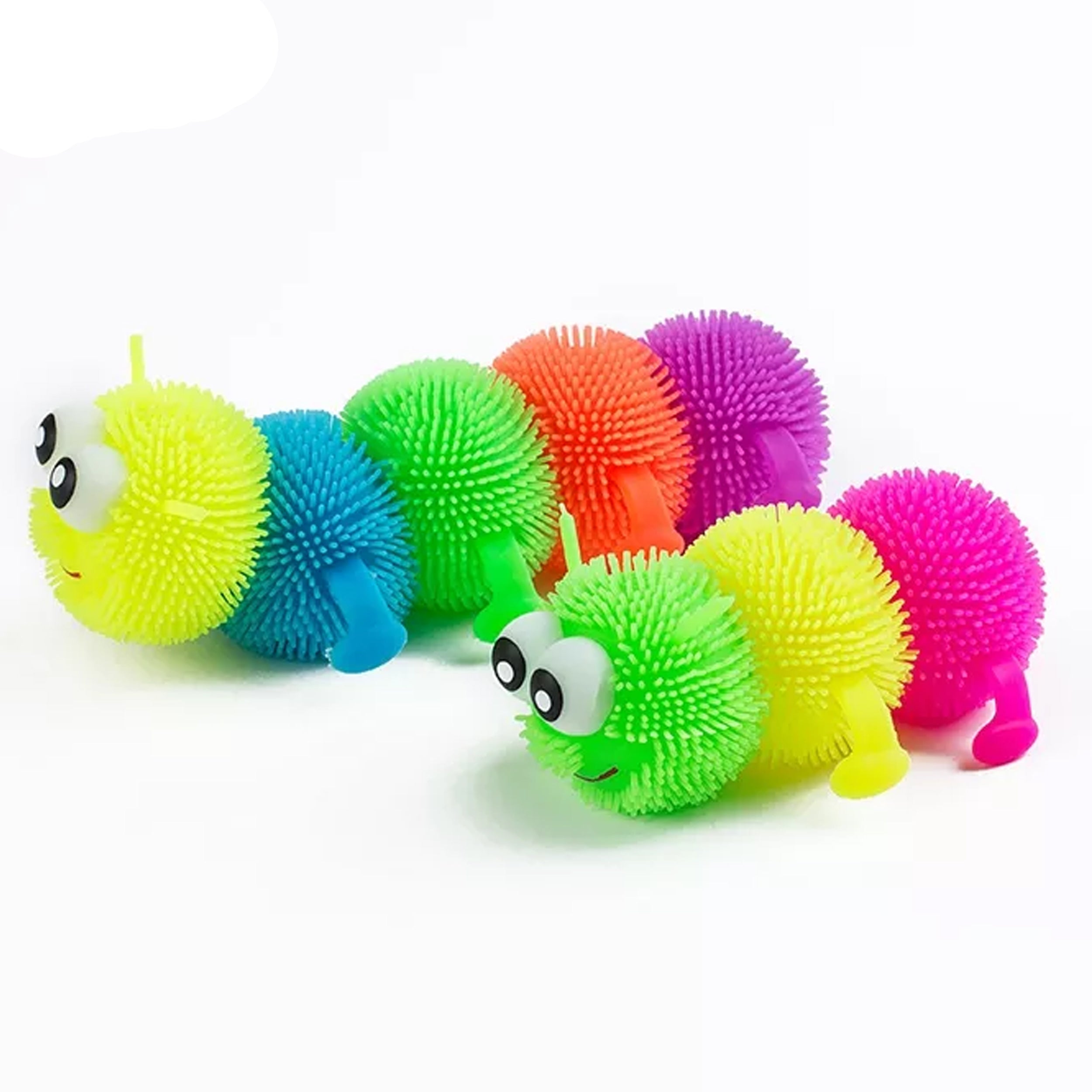 Light Up Your Playtime with our LED Worm Squishy Fidget Toy