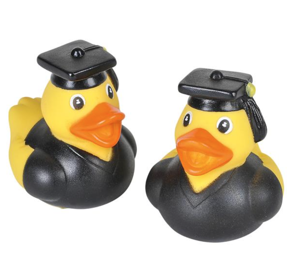 Buy GRADUATION RUBBER DUCKIES in Bulk