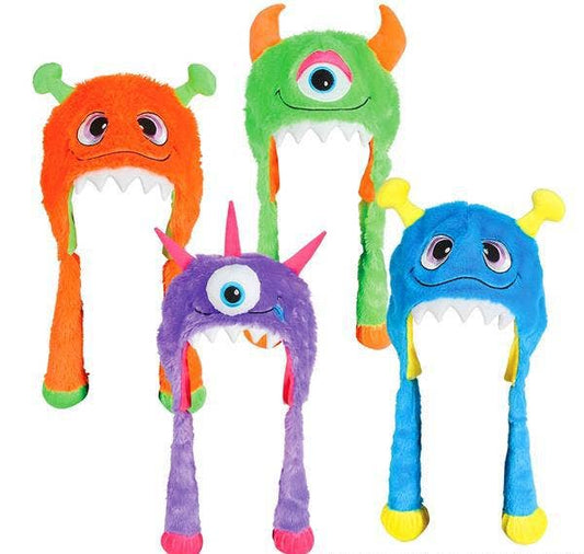 Buy plush MONSTER HAT in Bulk