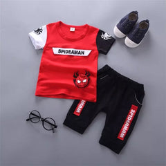 Dress Your Little Boy in Style with  Handsome Personality Clothes Suit Baby Boy Clothing Set