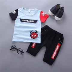 Dress Your Little Boy in Style with  Handsome Personality Clothes Suit Baby Boy Clothing Set