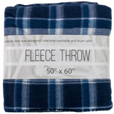 Wholesale Plaid Fleece Blankets 50" x 60