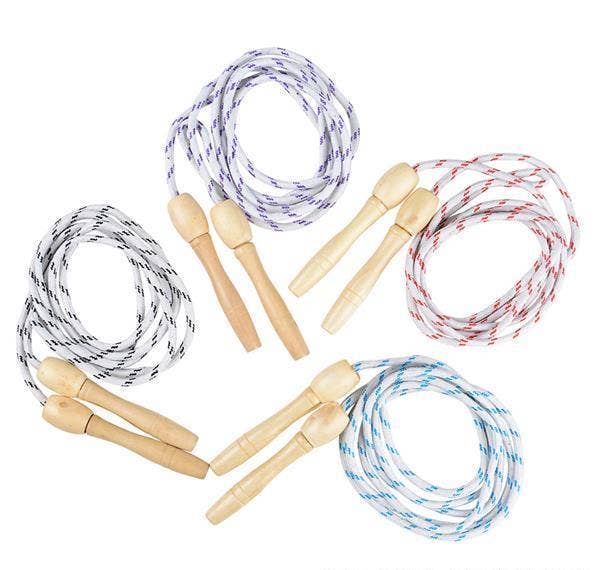 Buy JUMP ROPE WOODEN HANDLE 7 FT in Bulk