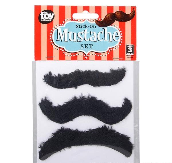 Buy 3.5" 3 PC MUSTACHE SET in Bulk