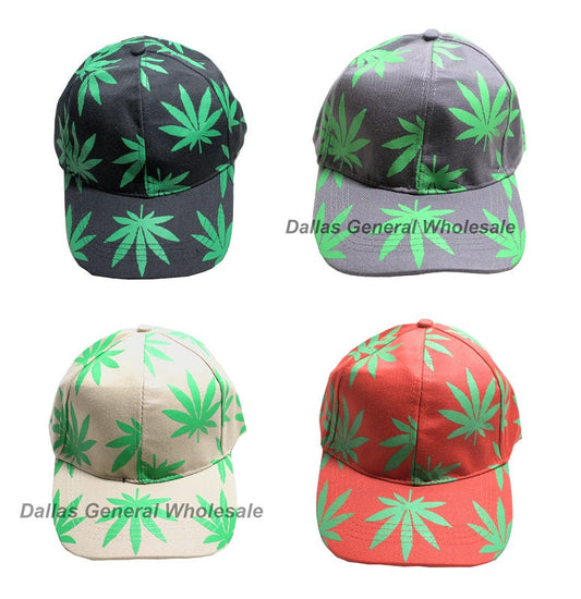 Casual Marijuana Caps Wholesale MOQ 12