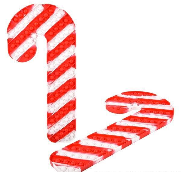 Buy CANDY CANE JUMBO BUBBLE POPPER 14" in Bulk