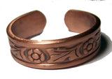Wholesale PURE HEAVY COPPER STYLE # J FLOWER RING ( sold by the piece )