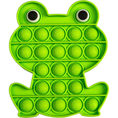 Green Frog Shape Pop it Fidget Toys