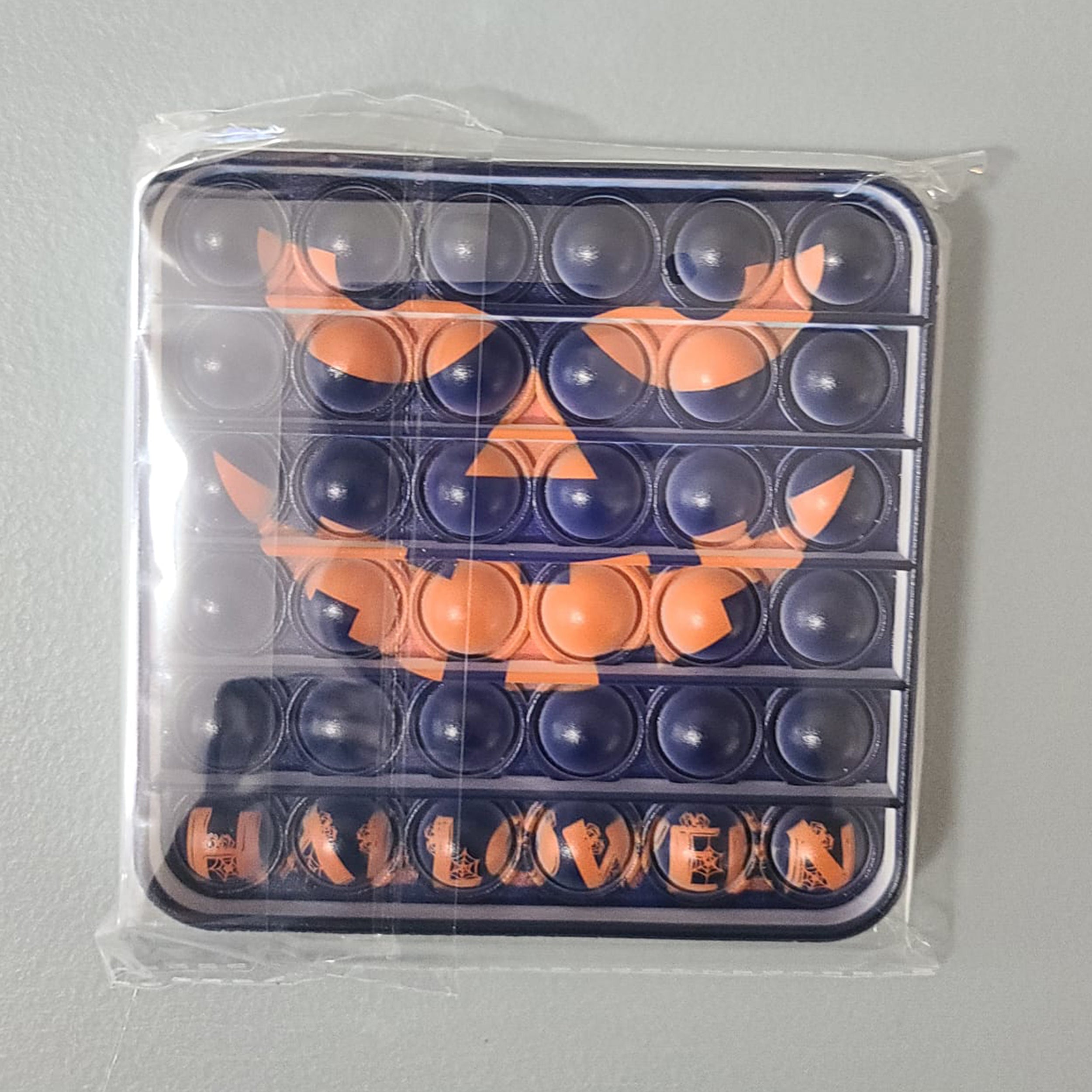 Get Spooky with Halloween Push Bubble Fidget Toys - Perfect for Stress Relief
