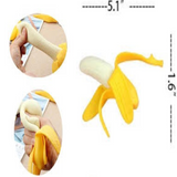 Wholesale Realistic Squeeze Pressure Release Rubber Stretchy Banana