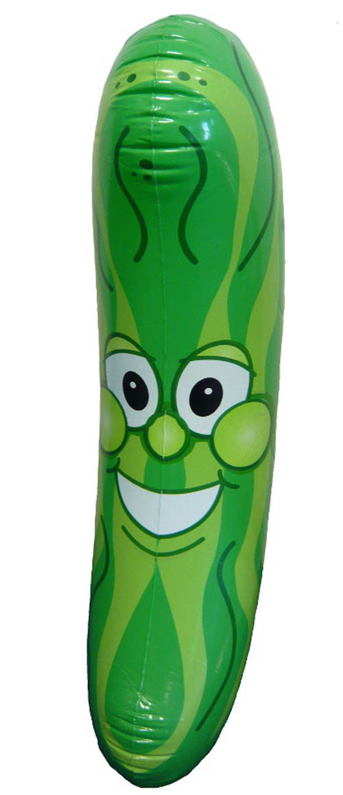 Buy GIANT SIZE INFLATABLE 36 IN GREEN PICKLE ( sold by the piece or dozenBulk Price