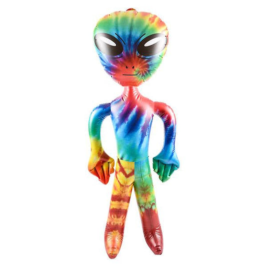 Buy 63" LARGE TIE DYECOLOR ALIEN INFLATEINFLATABLE TOYBulk Price