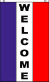 Wholesale VERTICAL WELCOME 3 X 5 FLAG ( sold by the piece )