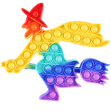 Flying Broom Pop it fidget toys